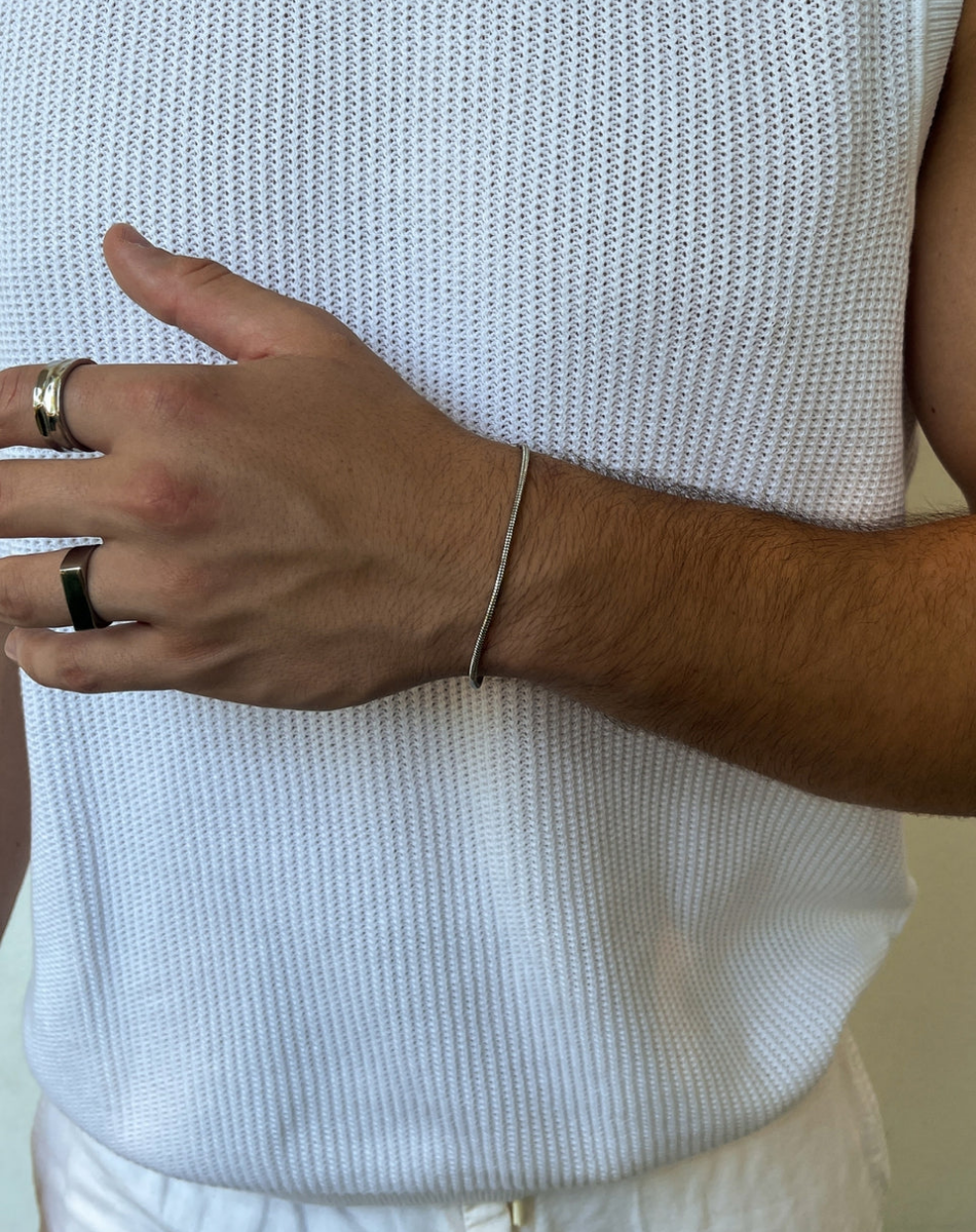 SQUARE BRACELET | SILVER
