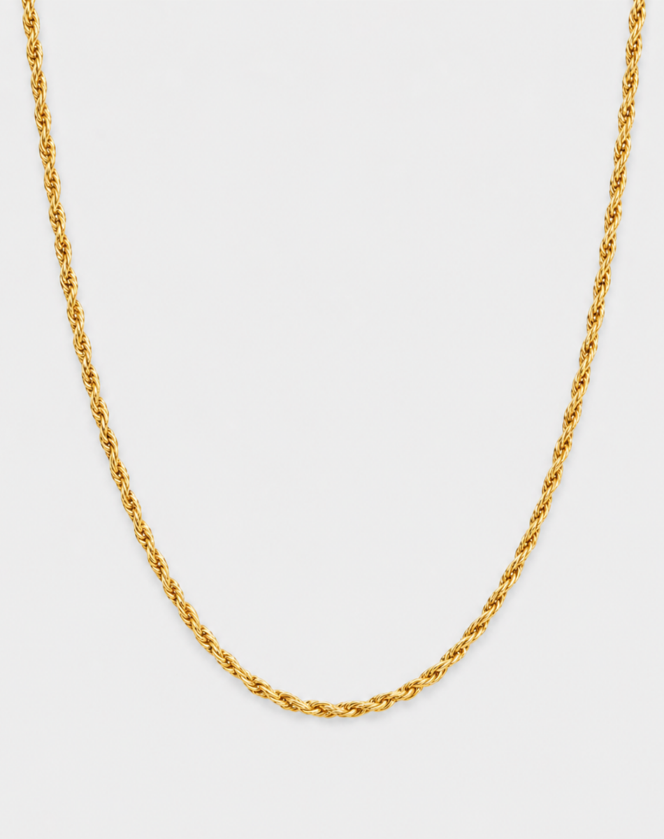 ROPE CHAIN 3MM | GOLD