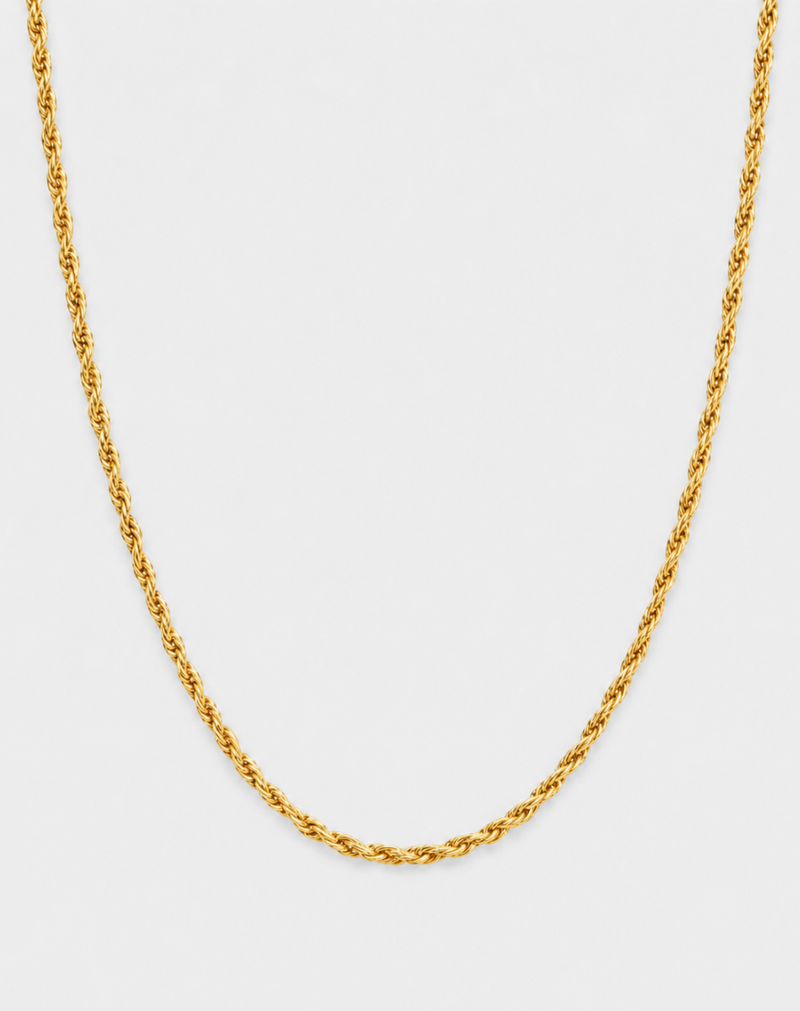 ROPE CHAIN 3MM | GOLD