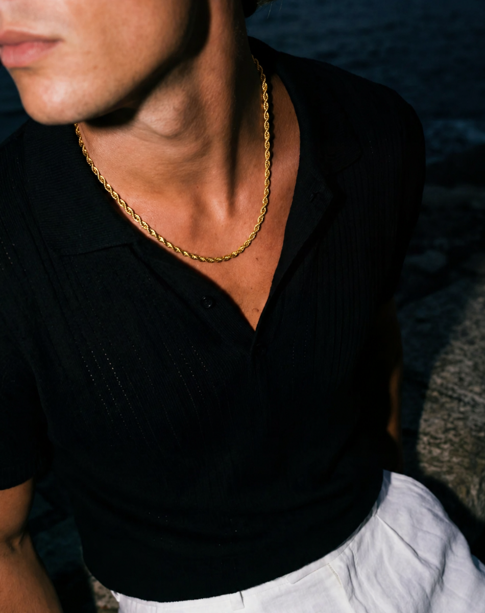ROPE CHAIN 3MM | GOLD